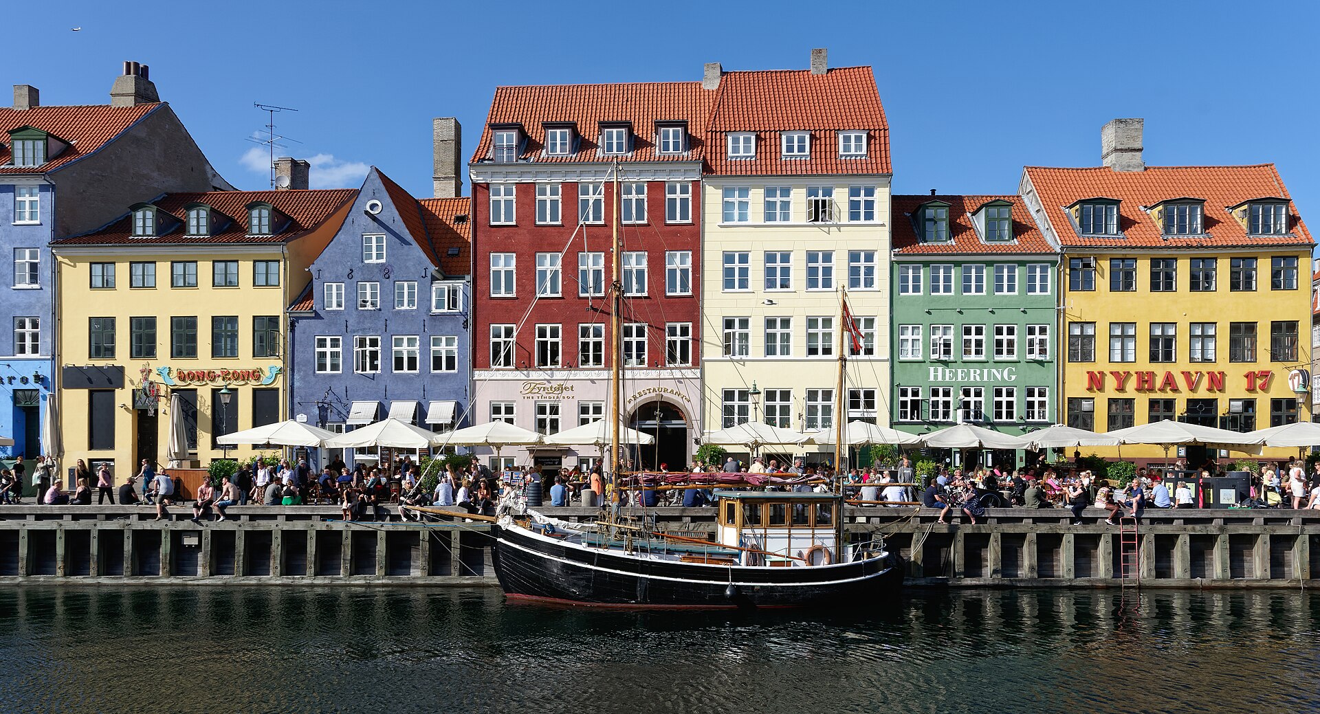 Nyhavn i København, Hovedstaden